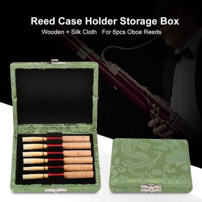 Dailygoods- Bladhouder Hoogwaardig Hout - Draagbaar - Ademend - Compact - 6 Stuks - Stijlvol Design - Rietkoffer