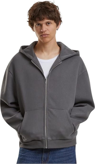 Heren Hoodie met Rits en Capuchon | Comfortabele Sweater met Kangoeroezak