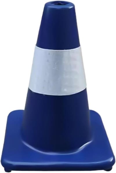Plaspaal voor Reuen - Hondentoilet Kolom - Zindelijkheidstraining Hond - 3D Zuilstructuur - 30 x 20 x 20 cm - Grijs