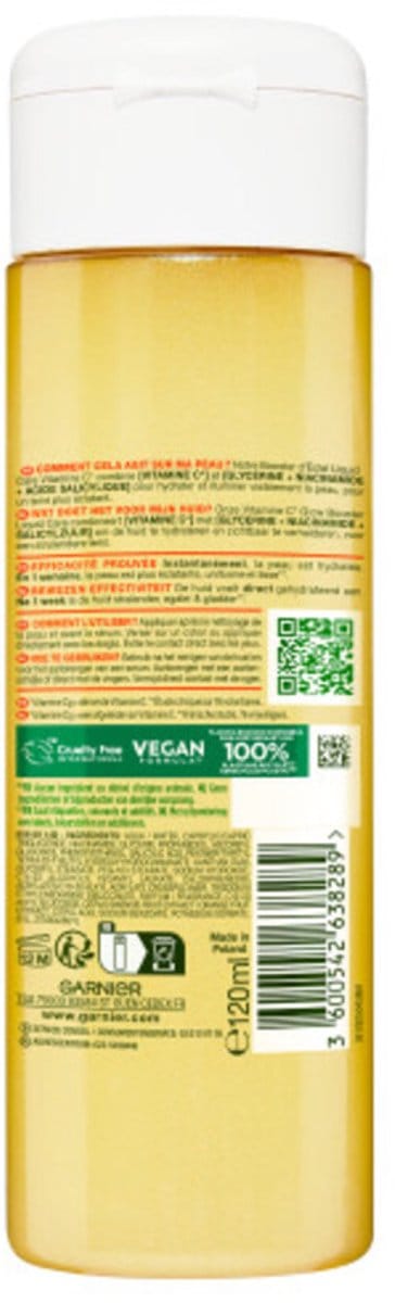 Garnier Glow Booster Liquid Care Vitamine C* - 6 x 120 ml - Voordeelverpakking