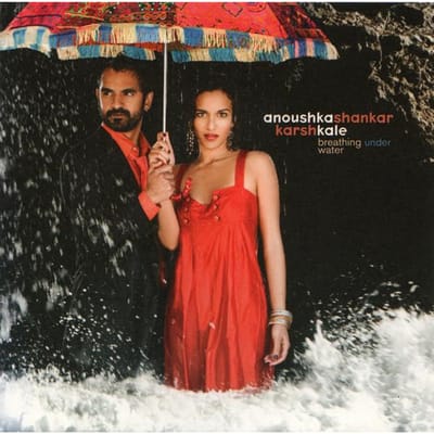 CD ANOUSHKA SHANKAR  KARSH KALE  Breathing Under Water 094639539222 Manhattan Recor 2007 VS Dans  Elektronica Gebruikt red