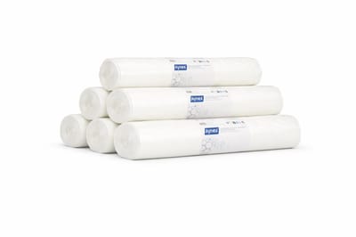 Hynex Vuilniszak 50 Liter - 300 stuks - afvalzakken - Vuilzakken - Pedaalemmerzakken - Gerecycled HDPE - 63x70cm - Set van 6 x 50 stuks - Transparant