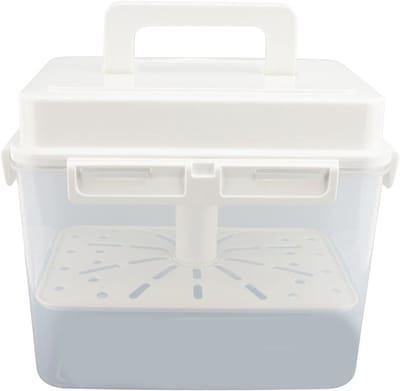 Kimchi Fermentation Pot Airtight - 4L Food Grade Storage Container for Pickles - Vegetables and Sauces - Dutch Design - BPA Free