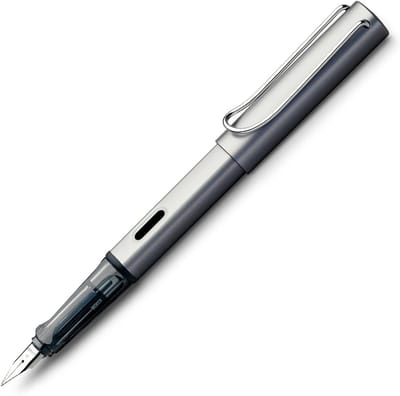 Ergonomische Vulpen Grafietgrijs Kalligrafie Extra Breed 1.5mm Voor Beginners en Gevorderden