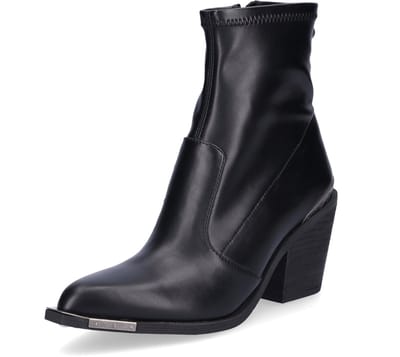 Buffalo dames enkellaars West Boot Lo zwart
