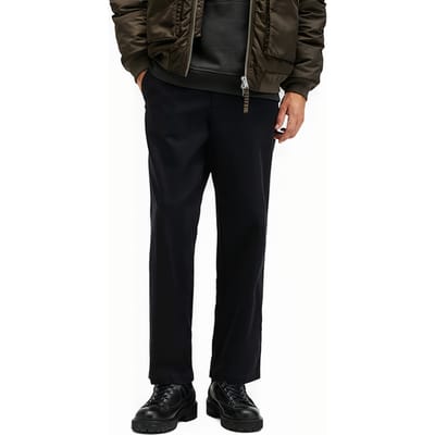 AllSaints Warden Trouser Koto Black Maat: W36 | Tailored Broeken Outlet | Heren | Zwart