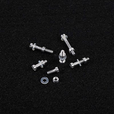 Draaitafel Headshell Cartridge Stylus Montage Kit Metalen Schroef Bout Moer Wasmachine Set Lp Record Speler Accessoires - Vinyl - Vervangingsset - Zwart - Vinylplaat - Installatie - Vinylspelers - Zwart model.