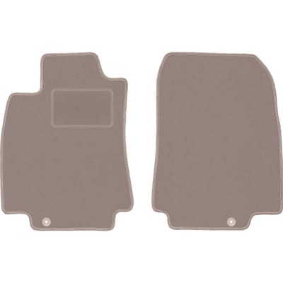 Beige voormatten voor: Nissan Tiida C11 hatchback, sedan (2004-2012)