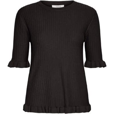 b.young - BYMMORLA RUFFLE TSHIRT - Dames - Truien