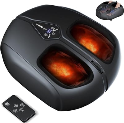 ApexArte® Voetmassage Apparaat Bloedsomloop - Massage Apparaat - Onstpanning - Zwart