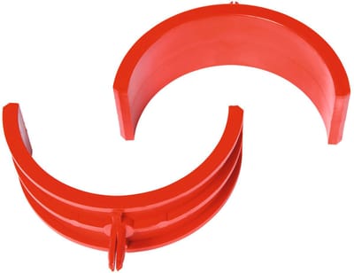 ROTHENBERGER Klembekkenset voor ROCUT 160, 140mm, 2 halve schalen - 55031