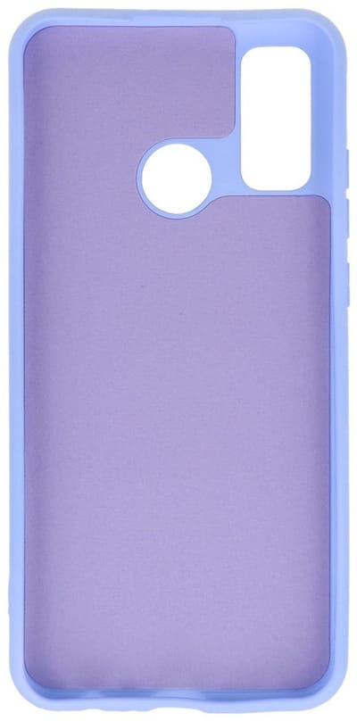 Hoesje Geschikt voor de Huawei P Smart 2020 - Fashion Color Backcover Telefoonhoesje - Paars