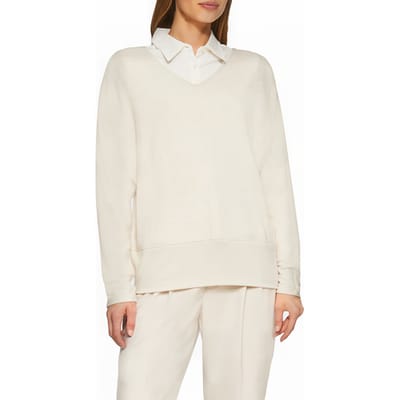 s.Oliver  T-shirts Beige Size: 44 | Sweaters Outlet | Dames | Beige