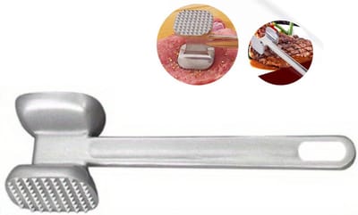 Livano Vleeshamer - Vleesvermalser - Vleespletter - Vleesklopper - Kip - Rund - Varken - Bbq Accesoires - Meat Hammer - Klein