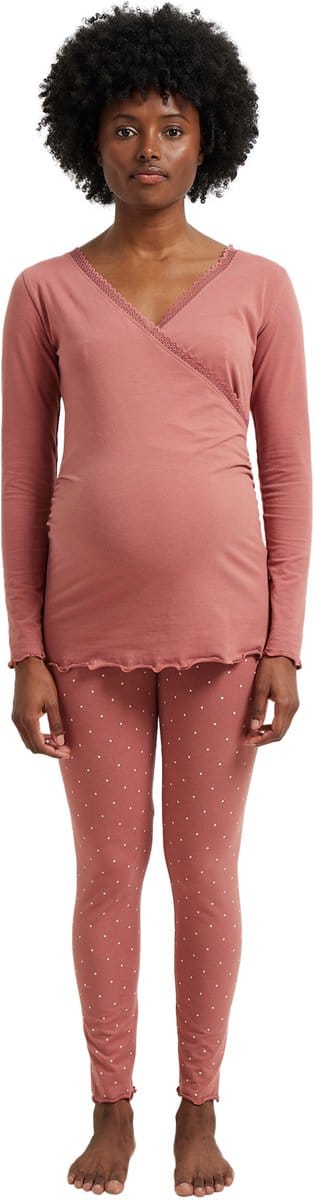 Vertbaudet Set van 2-delige pyjama voor zwangerschap en borstvoeding van biologisch katoen*