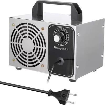 Ozongenerator 32 g/u Ozonmachine O3 Luchtreiniger Luchtdeodorant voor thuis Keuken Kantoor Auto 28g output and EU plug zilver