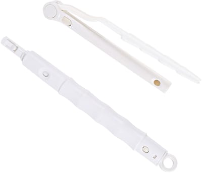 Dailygoods- Handgrepen Vervangend - 2 Stuks - Verlengde Handgrepen - Intrekbare Handgreep - Schoonmaakaccessoires - PP en Vezel 70cm/55cm/42cm - Stofdoek