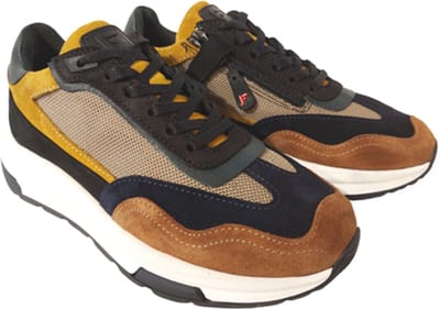 Jochie & Freaks Sneaker Brad JF-23660 Cognac Multi