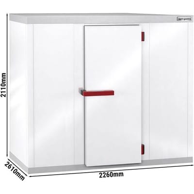 GGM Gastro Kühlzelle - 2260x2610mm - 10,03m³ Wit