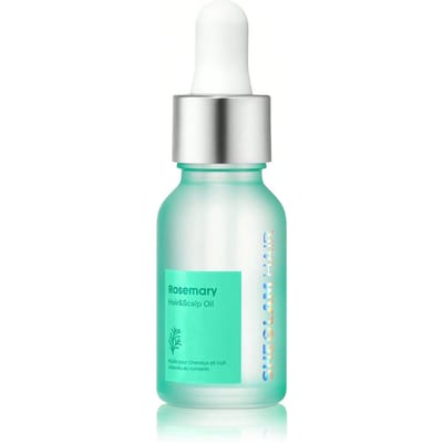 Rozemarijn haar- en hoofdhuidolie -15 ml/0,5 fl oz, essentiële haarverzorgingsolie, rozemarijn hydraterende olieserum, balans van talg van de hoofdhuid, kalmeert de droge hoofdhuid, verhoogt de glans en elasticiteit, voedt de haarzakjes, verrijkt met rozemarijnolie, macadamiazaadolie en druivenpitolie Geschikt voor mensen met een gevoelige hoofdhuid en roos Geschenk Roze Make-up Strand Festivals Haarverzorging Vakantie Zomer Haaraccessoires Terug naar school Reis