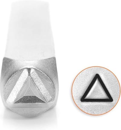 Slagstempel Driehoek | Hoogte 6mm