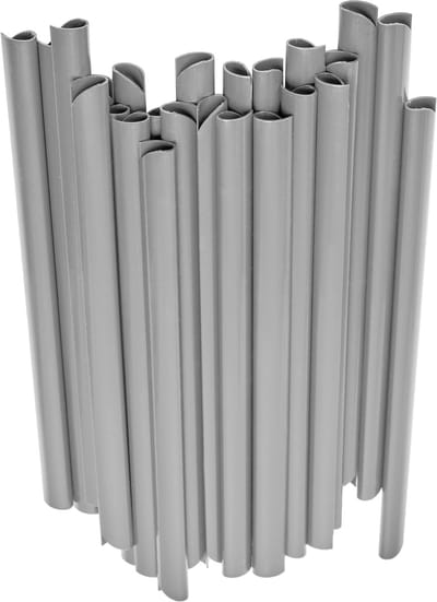 Garronda – 30xClips – Privacyband – Vlechtband – PVC – Grijs - GD-TAK-Clips
