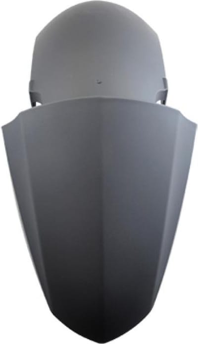 tun'r voorspatbord voor peugeot 50 kisbee 4t scooter 2009 tot 2017 yj-9854e / mat zwart / 2t 4t nieuw