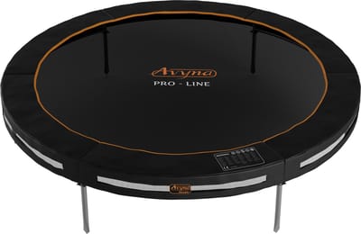 Avyna InGround Trampoline Ø245 cm – Rond – Zwart – Compact Ingraafmodel
