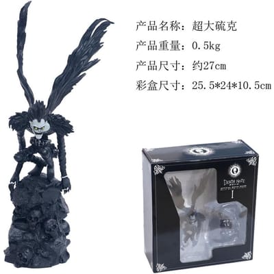 Anime Figuur DEATH NOTE Yagami Light Ryuk MisaMisa PVC Staand Model Houding Statische Pop Perfect Cadeau Ornamenten Beeldhouwwerk Q versie 9CM No retail box