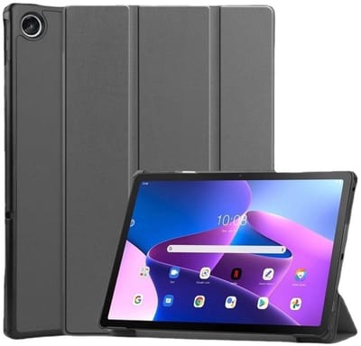 EtuiTab Lenovo Tab M10 Plus - Tablethoes - Zwart - Wake-Up Functie - Draagbare Hoes