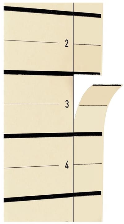 PAGNA scheidingsbladen A4 kraftkarton beige