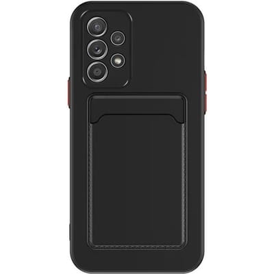 Zachte Siliconen Kaarthouder Case Voor Samsung Galaxy S24 S23 S22 S21 S20 Plus FE Note 20 Ultra A51 A71 A54 Sleuf Portemonnee Achterkant Cover For Galaxy S20+