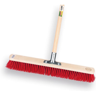 Solide Stalbezem PPN 60 cm met stokhouder met IKAPE steel 150 x 2,8 cm.