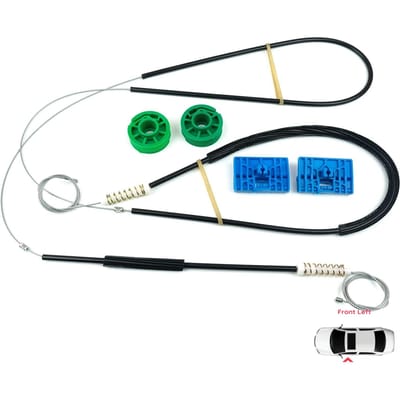 BWR231 Raammechanisme Reparatiekit Voorportier Links voor A6 C5 4B 1997-2005 Allroad 4BH 4/5 Deurs 4B0837461