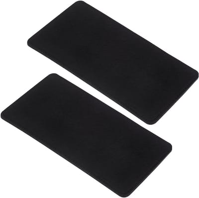 Felt tas in vloervorm zwart, 34x16,5 cm - Duurzaam, veelzijdig en stijlvol voor dagelijks gebruik