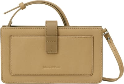 Marc O'Polo Schoudertas Jelena Crossbody Bag Salted Caramel Lichtbruin