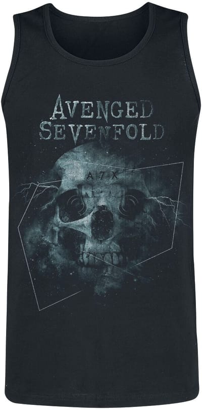Avenged Sevenfold Tanktop - A7X Galaxy - S tot 3XL - voor Mannen - zwart