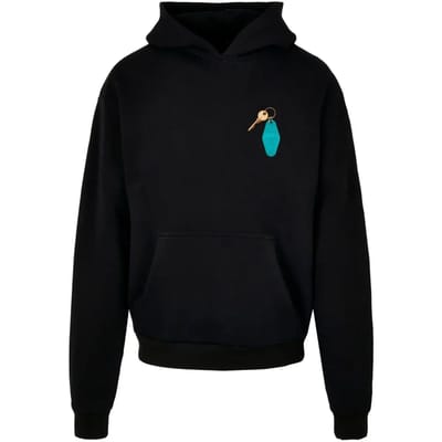 Mister Tee - California Motel Hoodie/trui - S - Zwart