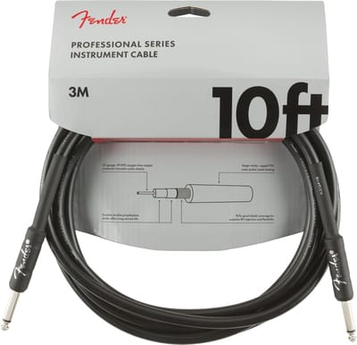 instrumentkabel - 990820024 - 10ft zwart