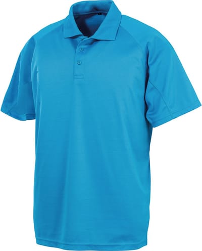 Performance Aircool herenpolo met korte mouwen Ocean Blue - XXL