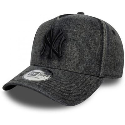 New Era New York Yankees MLB Denim Black 9FORTY E-Frame Cap