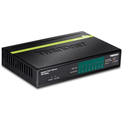 TRENDnet TPE-TG82G 8-Port Gigabit PoE+ Switch