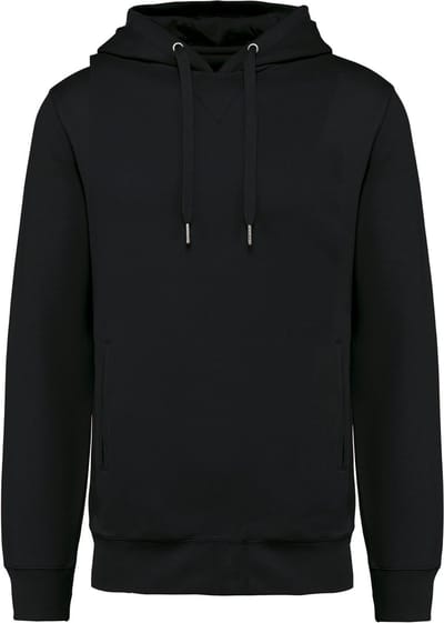 Kariban Ecologische uniseks sweater met capuchon K4009 - Black - 3XL
