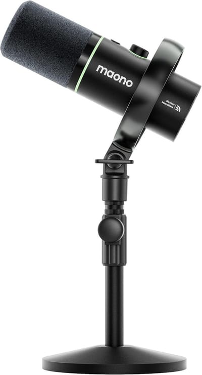 Dynamische Podcast Microfoon - XLR USB Microfoon - Stemopname Streaming - Hybride Draadloze Connectiviteit
