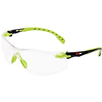 3M Solus S1201SGAF Veiligheidsbril Met anti-condens coating Groen, Zwart EN 166 DIN 166