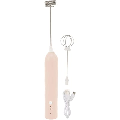 Kleine Huishoudelijke Eierklopper Mini Multifunctionele Blender Handheld Elektrische Klopper Schuimmaker Garde L(for 6.5-9kg) abrikoos