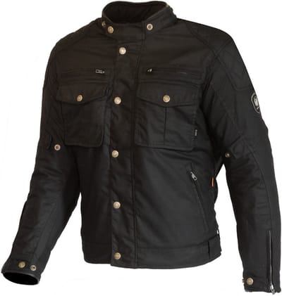 Merlin Perton II Zwart Textiele Motorjas - Jas