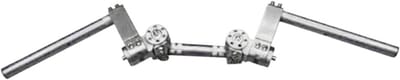 Motorfiets Stuurstang - Balansstang Hendel - Comfortabel Rijden - CNC Aluminium Constructie - 22MM - Zilver