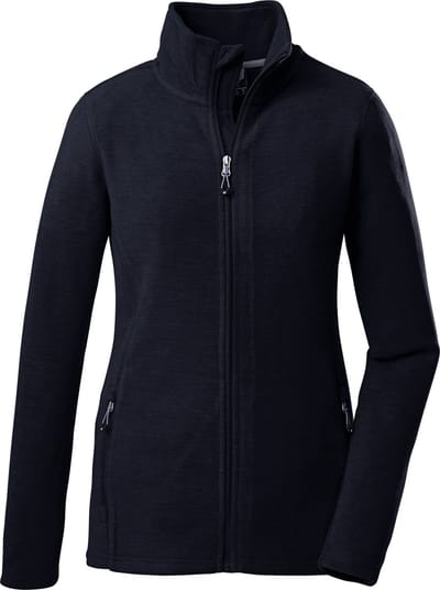 Killtec Women Fleece Jacket 8 - Outdoorvest - Dames - Blauw - Maat 40