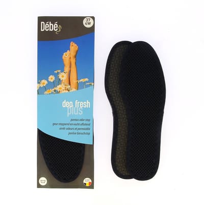 DEBE Deo fresh plus - Geur stoppende en vocht aflatende inlegzool - 36